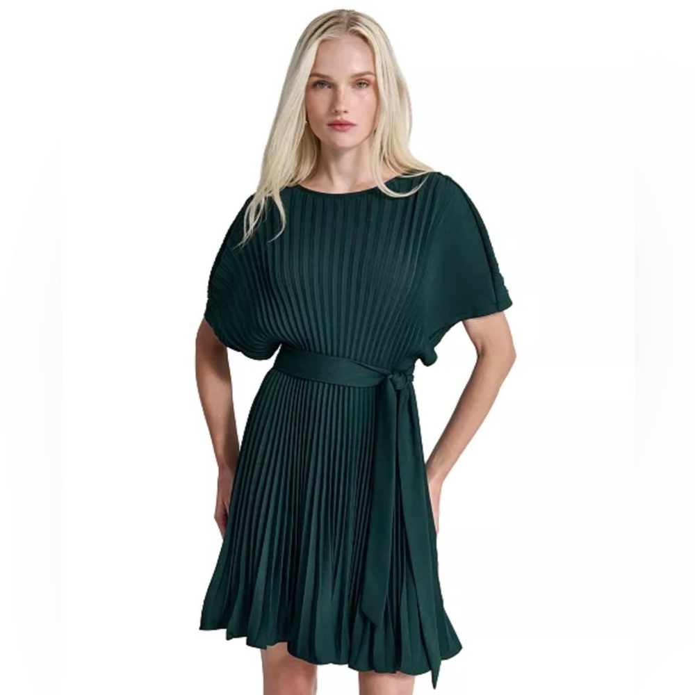 DKNY Pleated Dress
